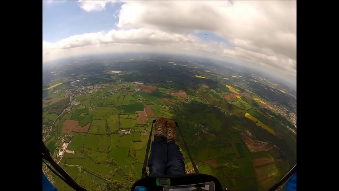 Vol site parapente St Marc d&rsquo;Ouilly (14)