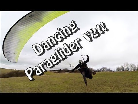 « Dancing paraglider », le ballet de Chai sur un déco