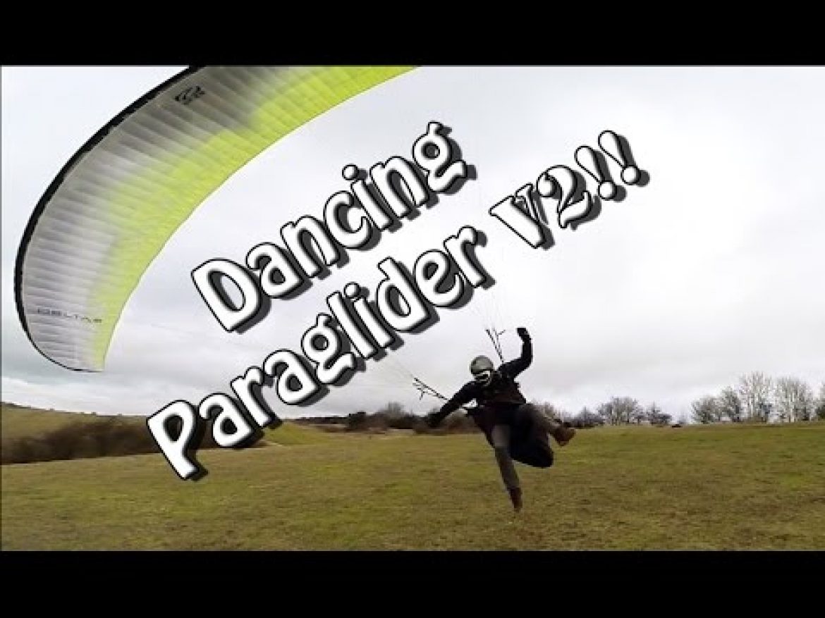 « Dancing paraglider », le ballet de Chai sur un déco