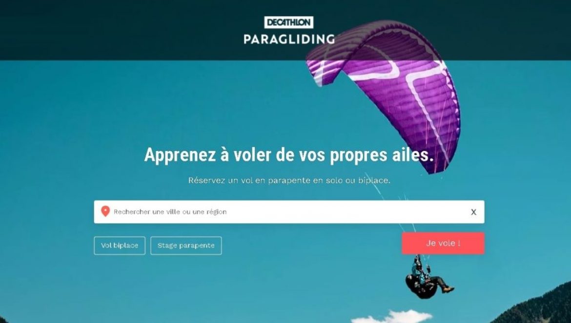 DECATHLON entre dans l&rsquo;univers du parapente – Pourquoi et pour quoi ?
