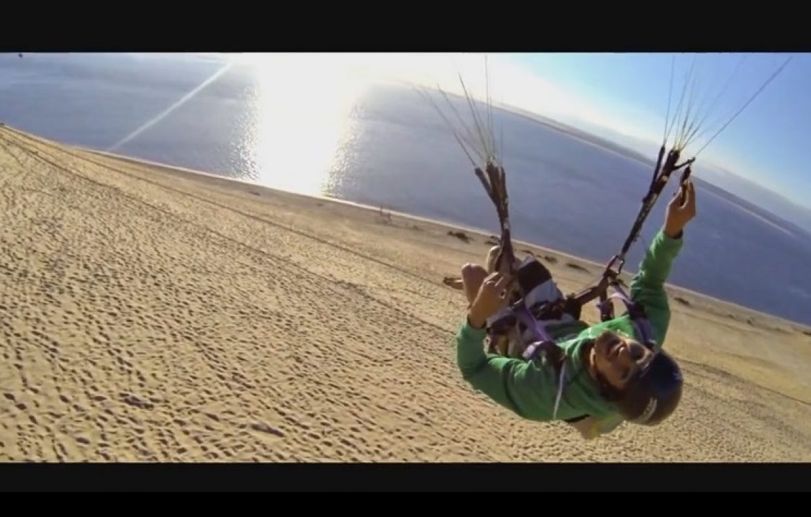 Parapente à la Dune du Pyla, le plaisir du vol ras du sol