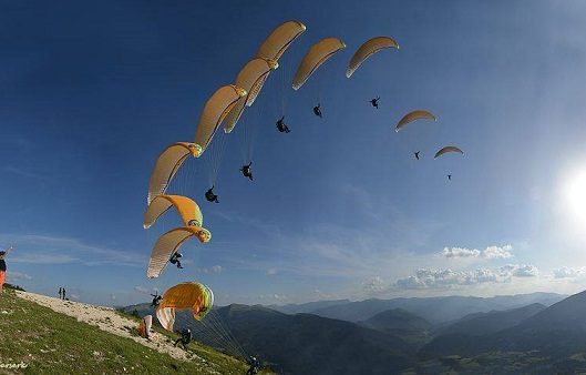 Les décollages toniques de Saint André les Alpes
