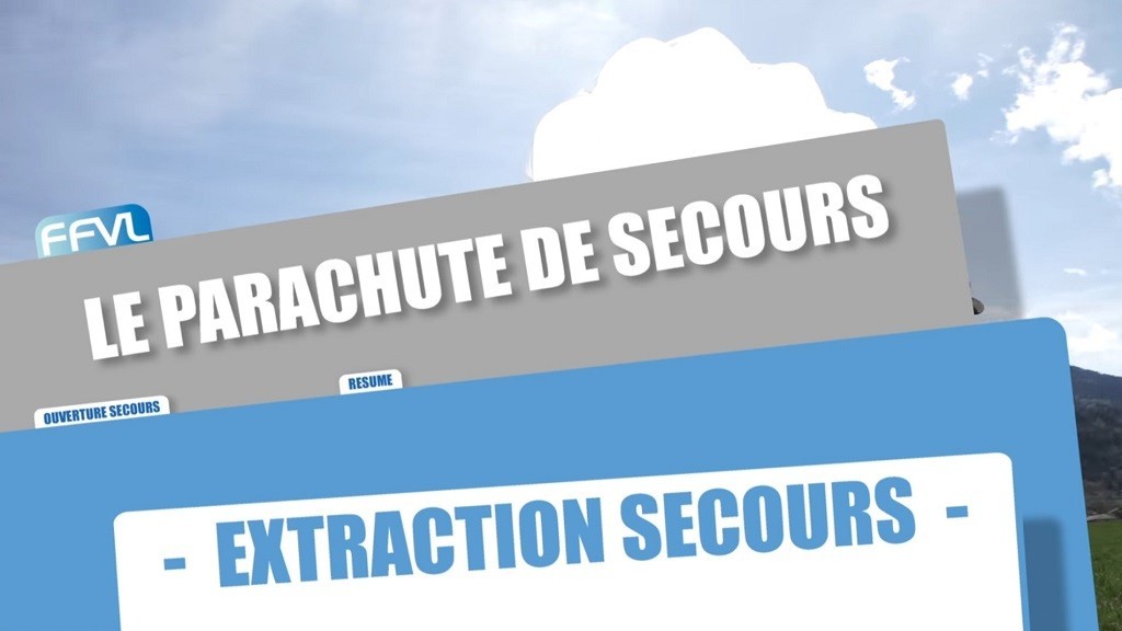 Conseils FFVL : Etre sûr de l&rsquo;extraction du secours parapente
