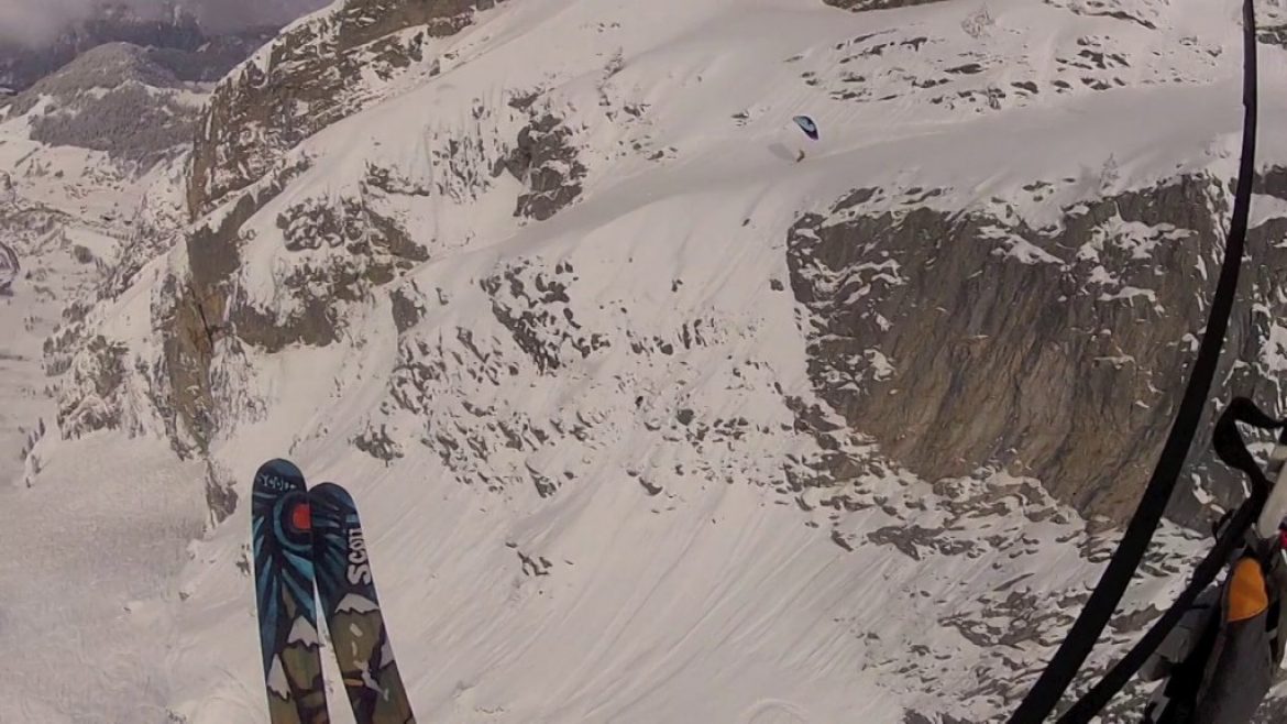 « Fly in the powder », speed riding avec le Team Full Speed Riding