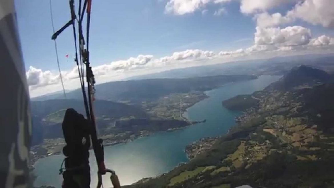 « Flying Rise 2014 », vols de Xavier Girard à Abondance (74)
