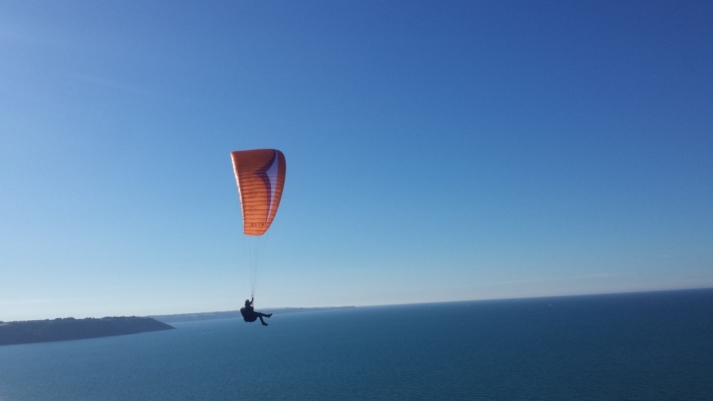Laurent Guérin, pilote breton, a essayé 4 ailes EN B