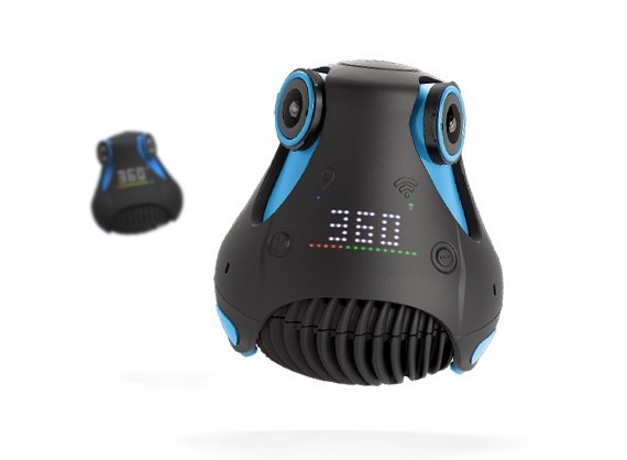 La Giroptic 360cam, une caméra 360° véritable