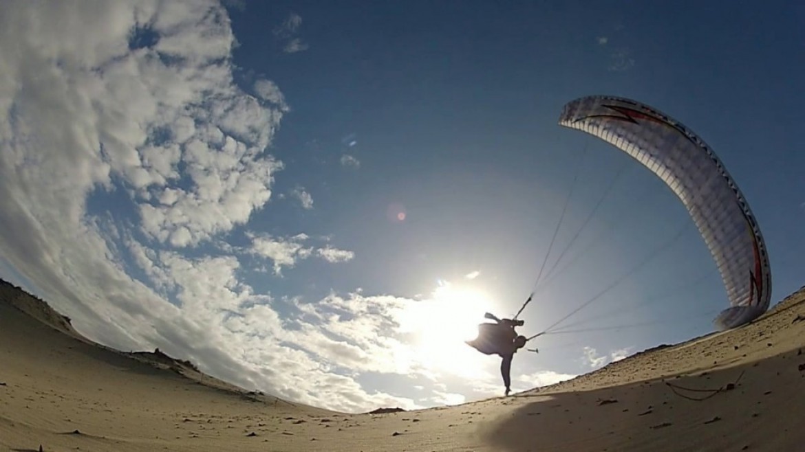 Glisse à la dune du Pyla et snow kite dans les Alpes