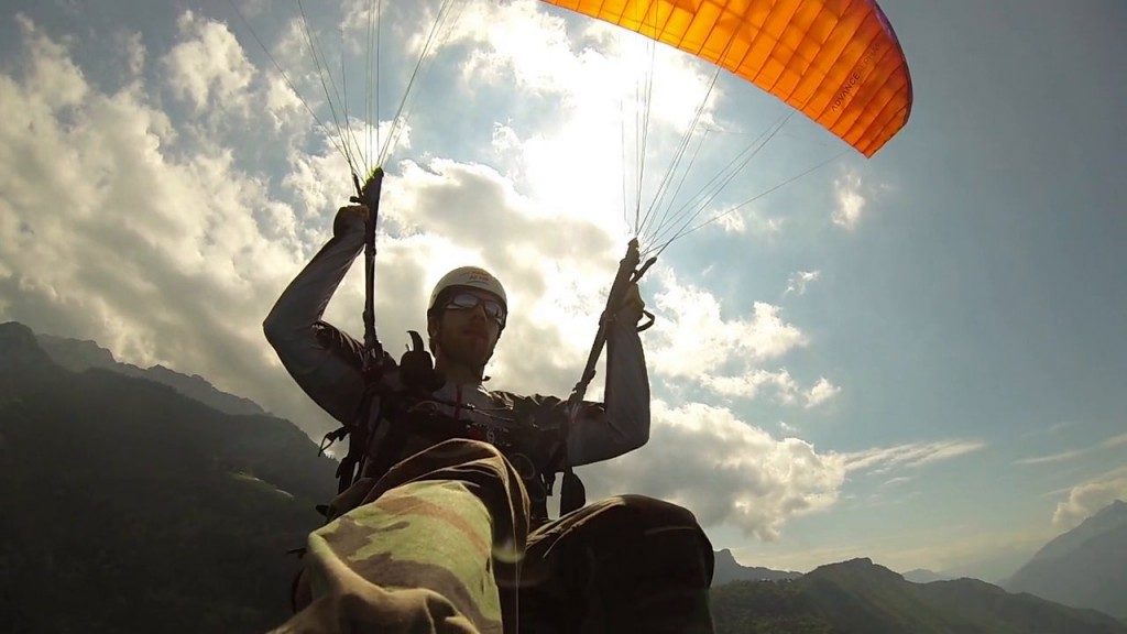 Grand vol avec l&rsquo;école parapente les Passagers du Vent