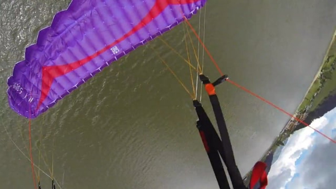 Groundloop, »touch and roll » avant atterrissage en speedflying
