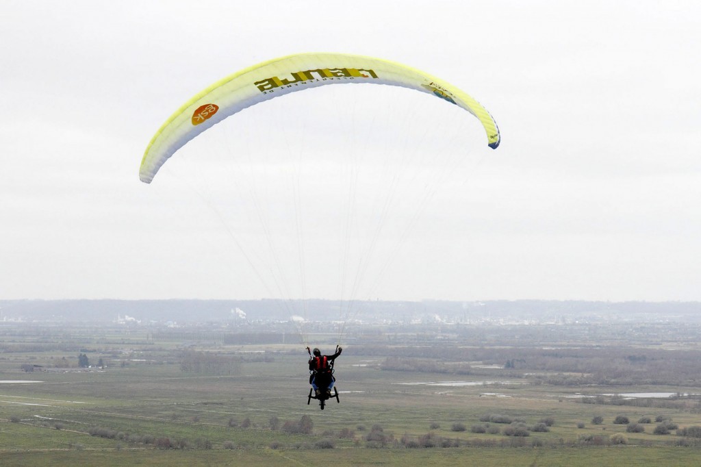 Handicap et parapente dans l&rsquo;Eure avec Handiciel