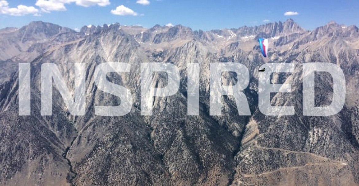 « Inspired », le parapente offre tellement d&rsquo;expériences possibles