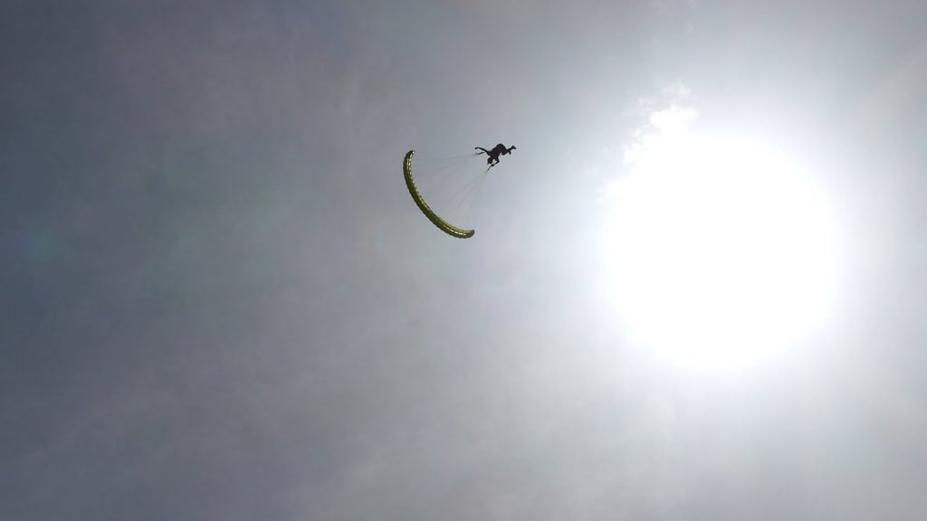 Jamie Lee de passage aux 2 Alpes avec son OZONE Rapido