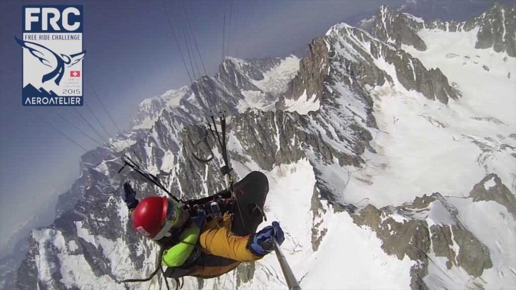 La compétition Free Ride Challenge à Champex-Lac (Suisse)