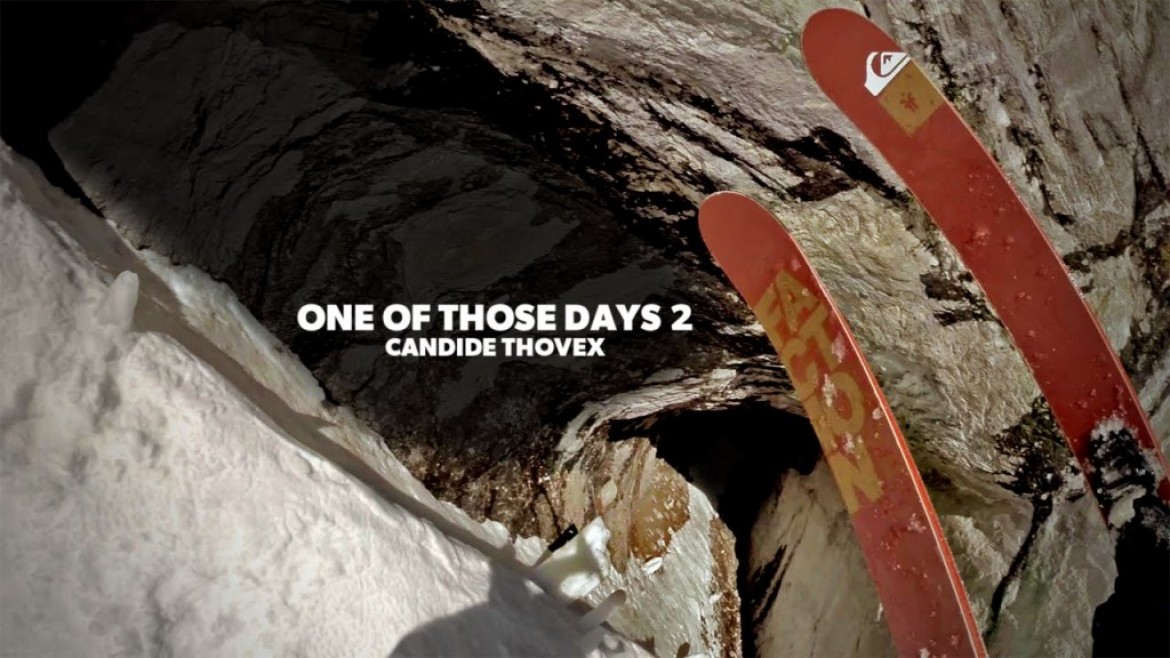 La descente en ski invraisemblable de Candide Thovex