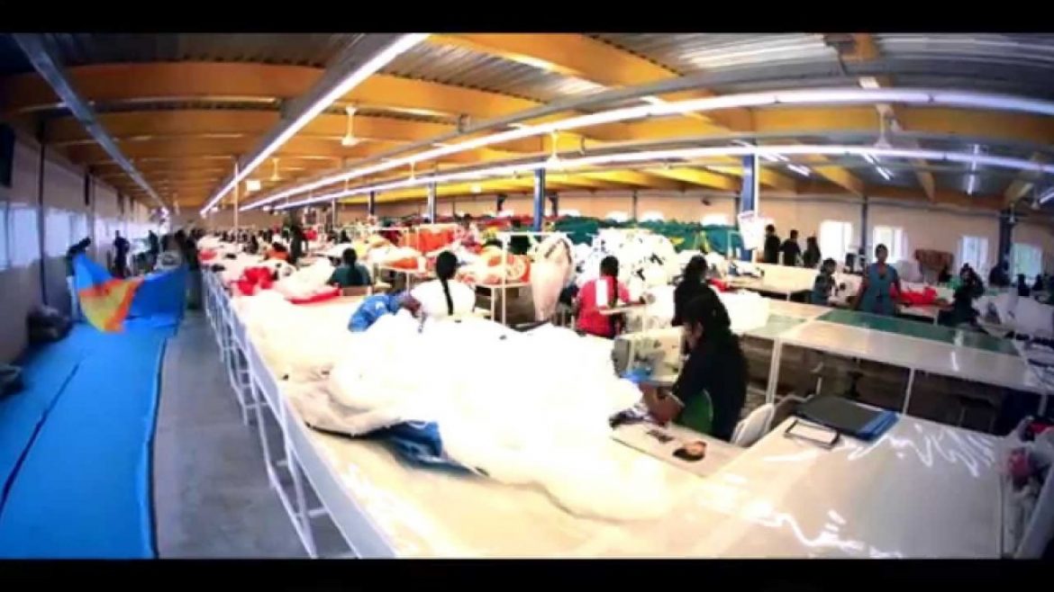 La fabrication des ailes parapente de la marque BGD