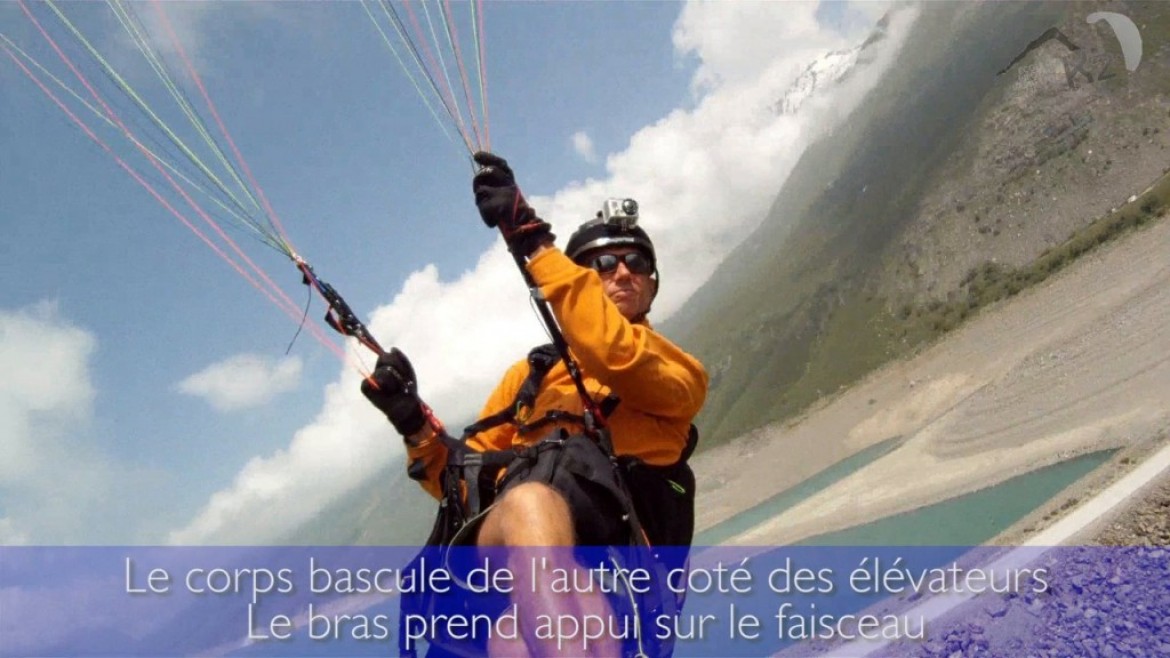 La fermeture parapente avec l&rsquo;école K2 parapente