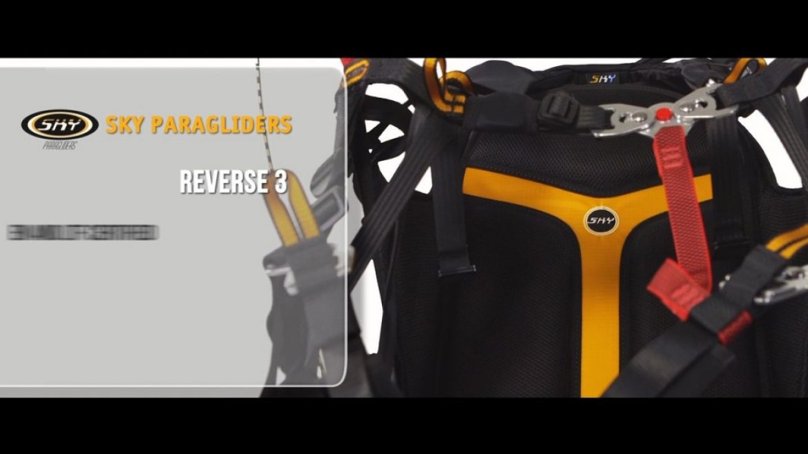 La sellette REVERSE 3 new gen de SKY PARAGLIDERS