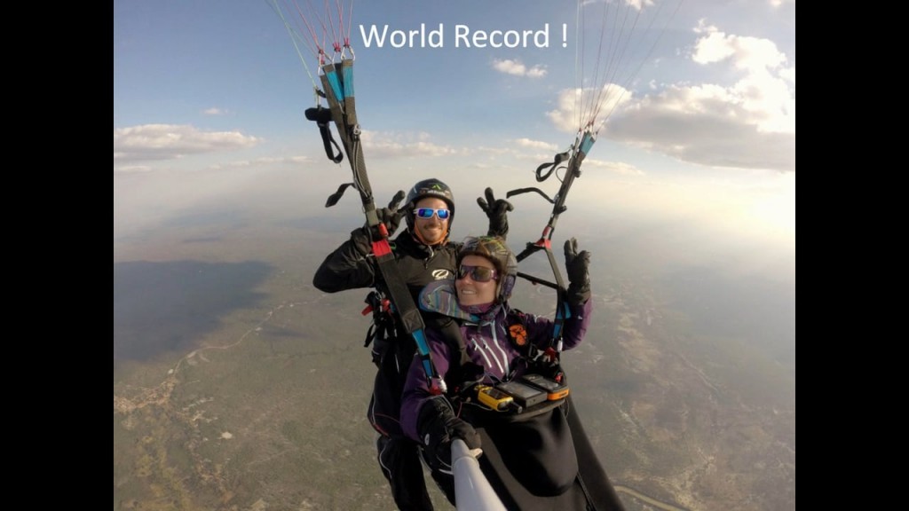 La vidéo des vols record en biplace d&rsquo;Honorin Hamard