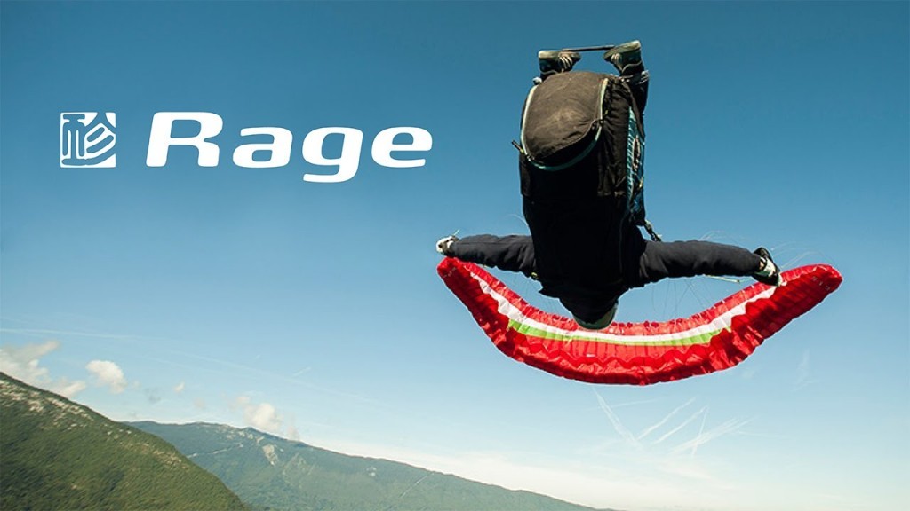 L&rsquo;aile acro GIN Rage pilotée par Yeray Gonzales