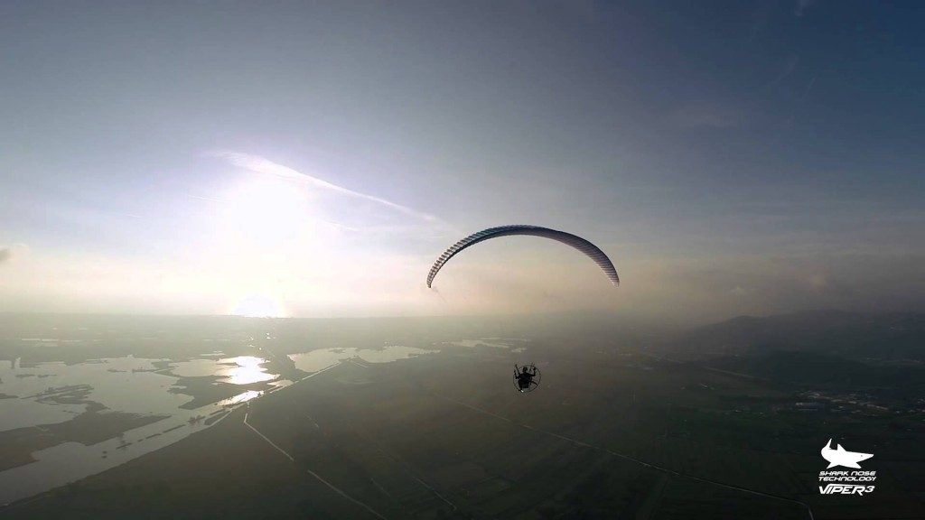 L&rsquo;aile paramoteur Ozone Viper 3 présentée par Raffaele Benetti