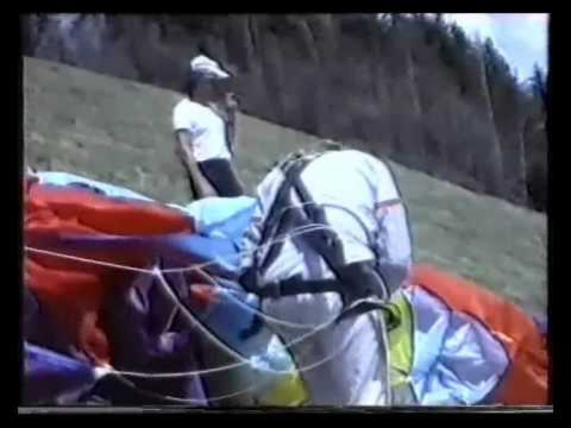 L&rsquo;apprentissage du parapente en France en 1986