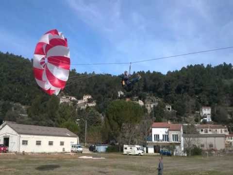 Le simulateur d&rsquo;ouverture de secours parapente du Var