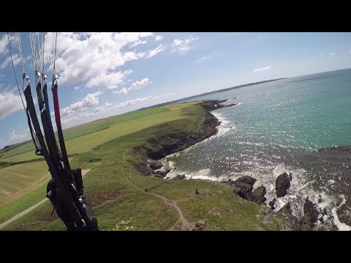 Le tour des sites parapente autour de Douarnenez avec Vincent