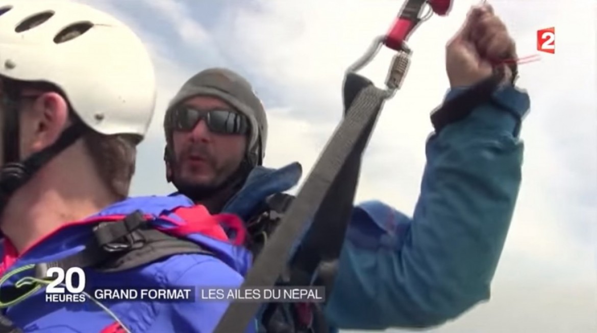 « Les ailes du Népal », reportage France 2 sur Pascal Dumesnil