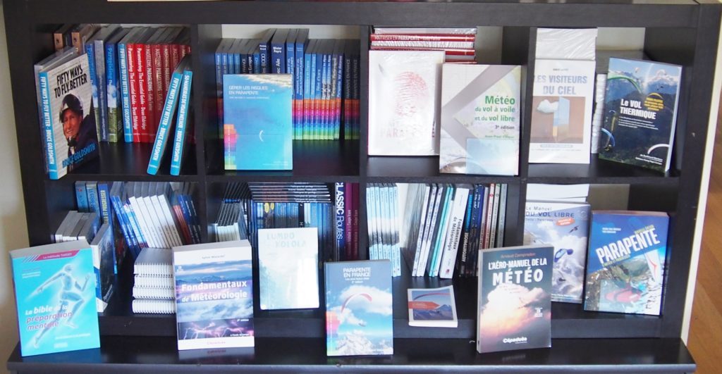 Où trouver tous les livres parapente ? Chez ROCK THE OUTDOOR !
