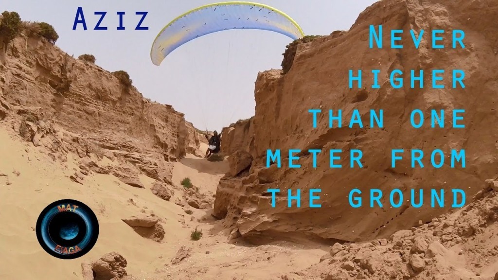 Mat a rencontré Aziz, le roi du soaring à Aglou (Maroc)