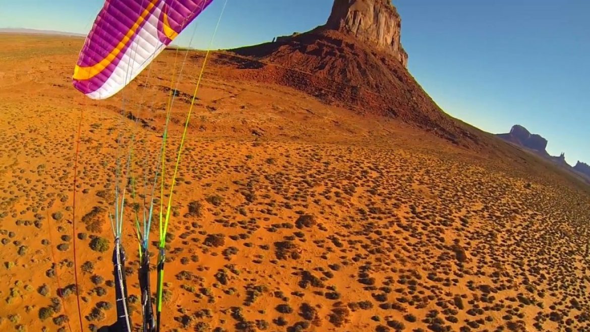 Monument Valley en paramoteur (USA)