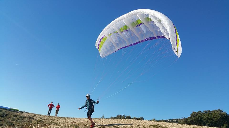 Défi d&rsquo;Olivier à Signes : 10 montées avec UFO (dénivelé 4000m)