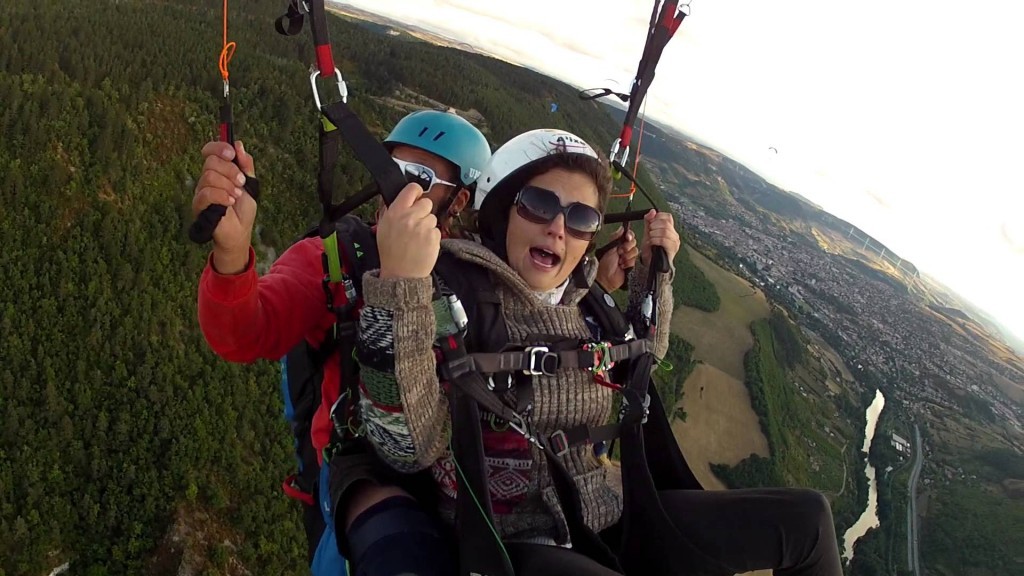 « Ouaaahh… Oh Putain! » Exclamations d&rsquo;une passagère en biplace!