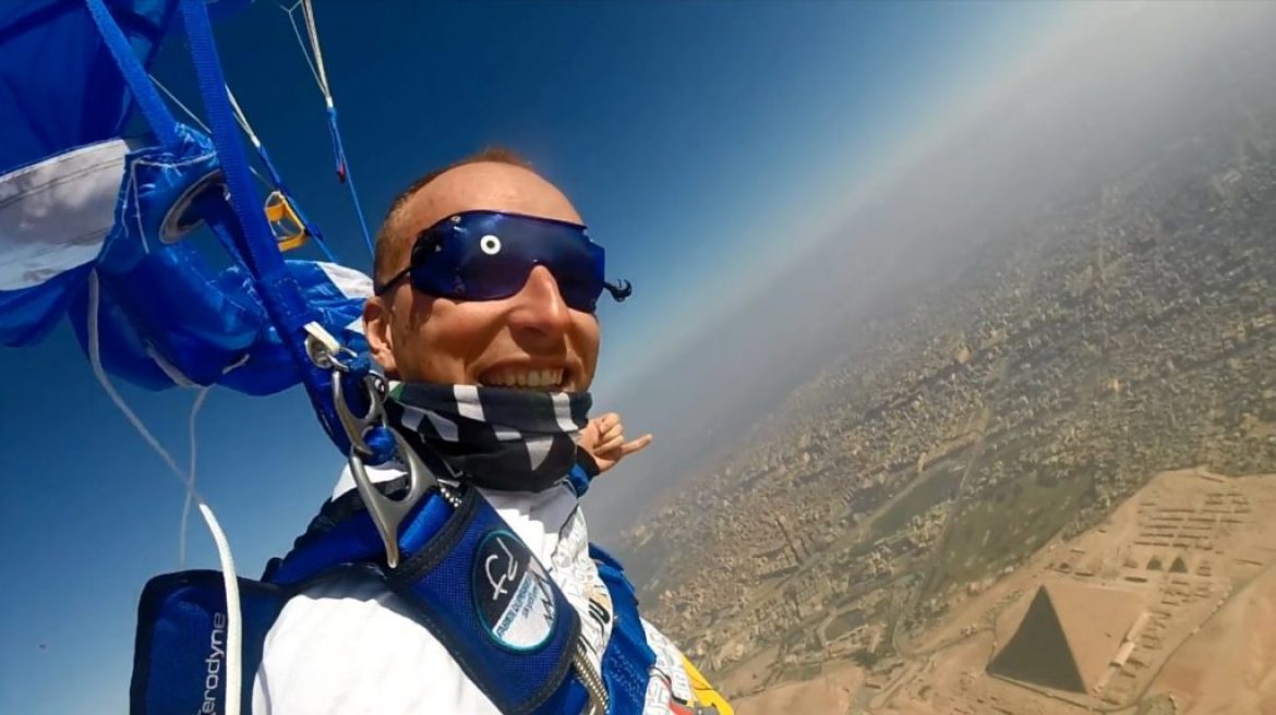 Skydive du Pharaon, saut en parachute au dessus des pyramides d&rsquo;Egypte
