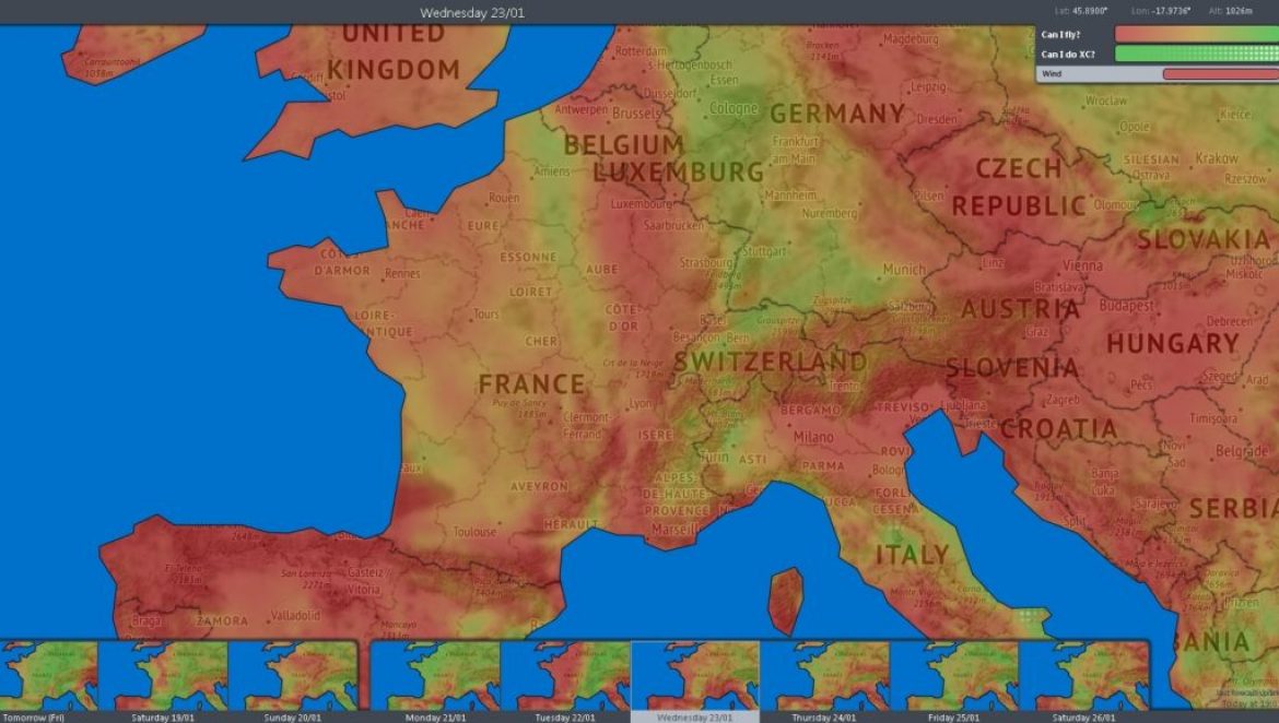 Paraglidable.com, l&rsquo;intelligence artificielle au service du vol libre !