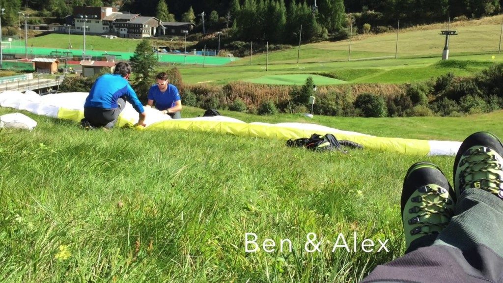 Paralpinisme dans le Valais  : Allalin – Feechopf (Suisse)