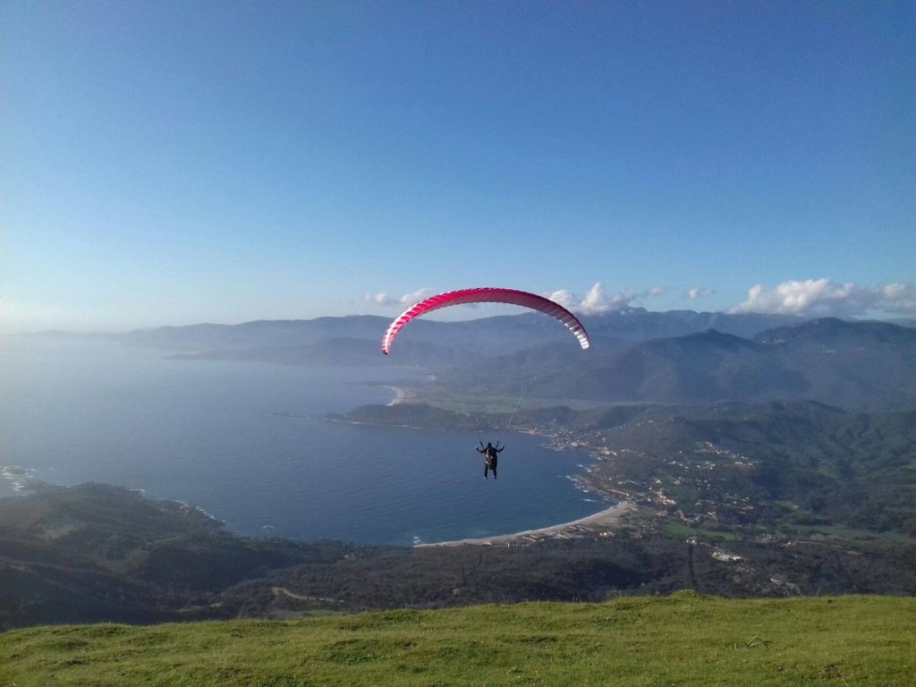 Stage parapente en Corse du sud avec Coccin&rsquo;ailes