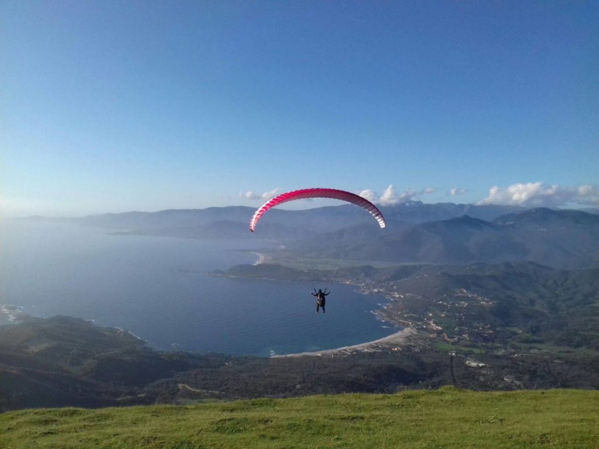Stage parapente en Corse du sud avec Coccin&rsquo;ailes