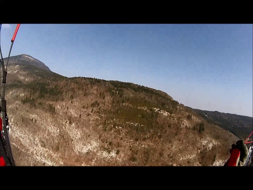 Petit cross de Bertrand au départ du site Le Banchet (73)
