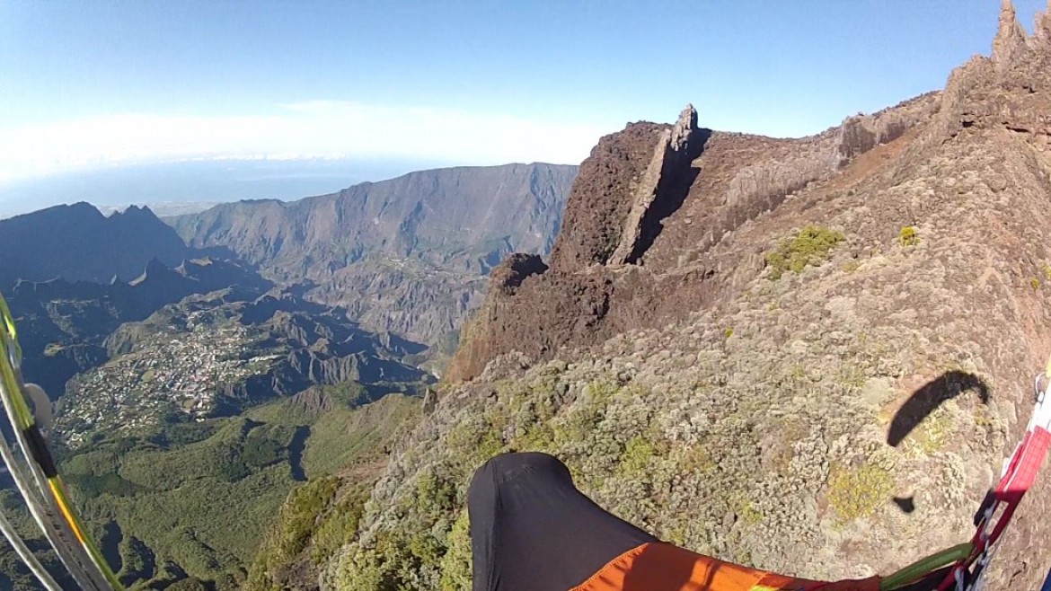 Vols bivouac à la Réunion avec Gaël Croix
