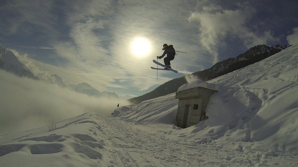 Plaisirs speed ride et freeride en neige vierge