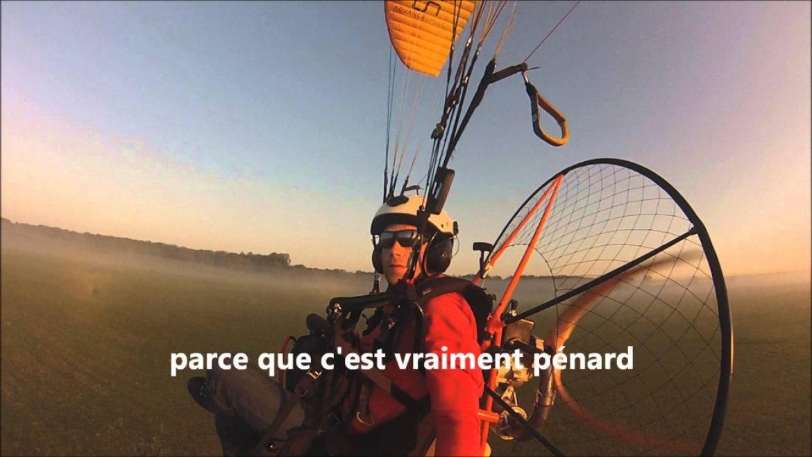 « Pourquoi voler en paramoteur », une ode au vol en paramoteur