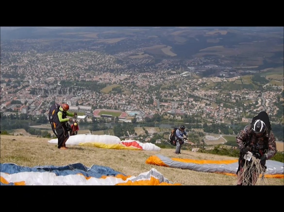 Pré-Coupe du monde Parapente à Millau avec Léo Hamard