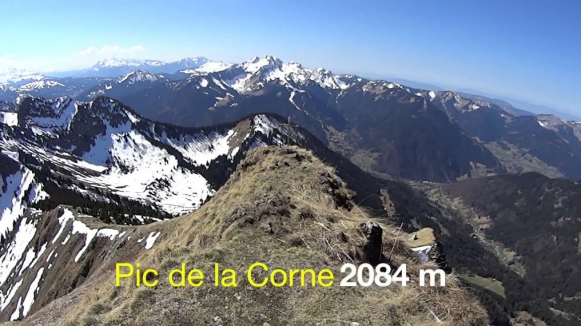Rando vol au Pic de la Corne – Chablais (2084 m)