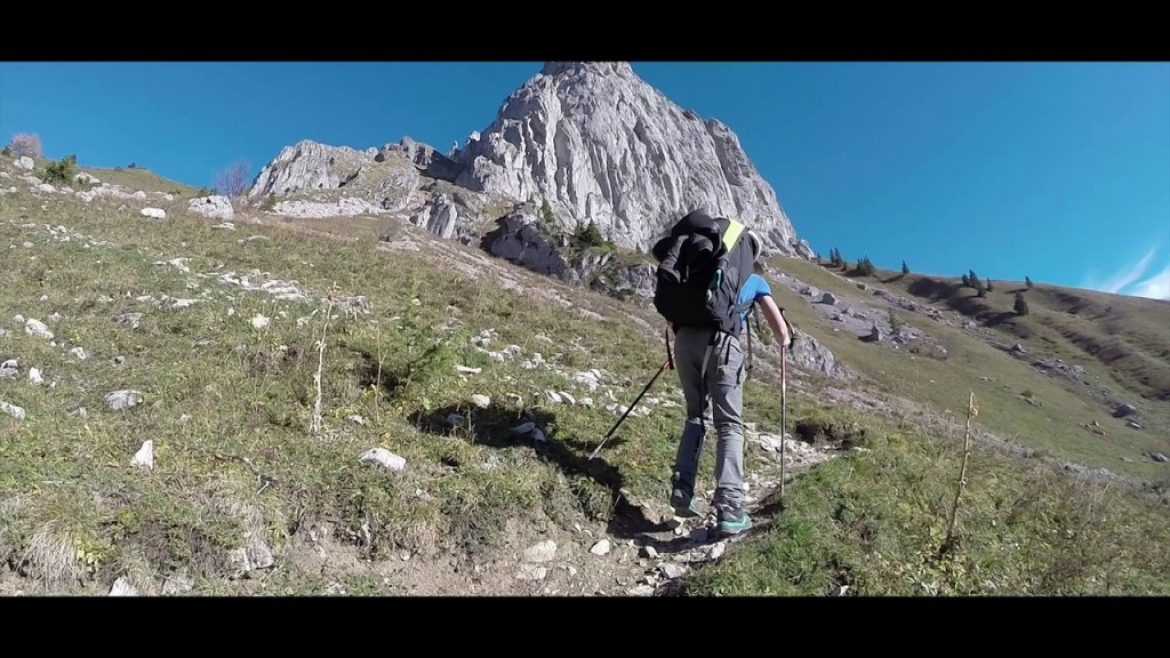 Romain, 13 ans, en rando vol aux Cornettes de Bises
