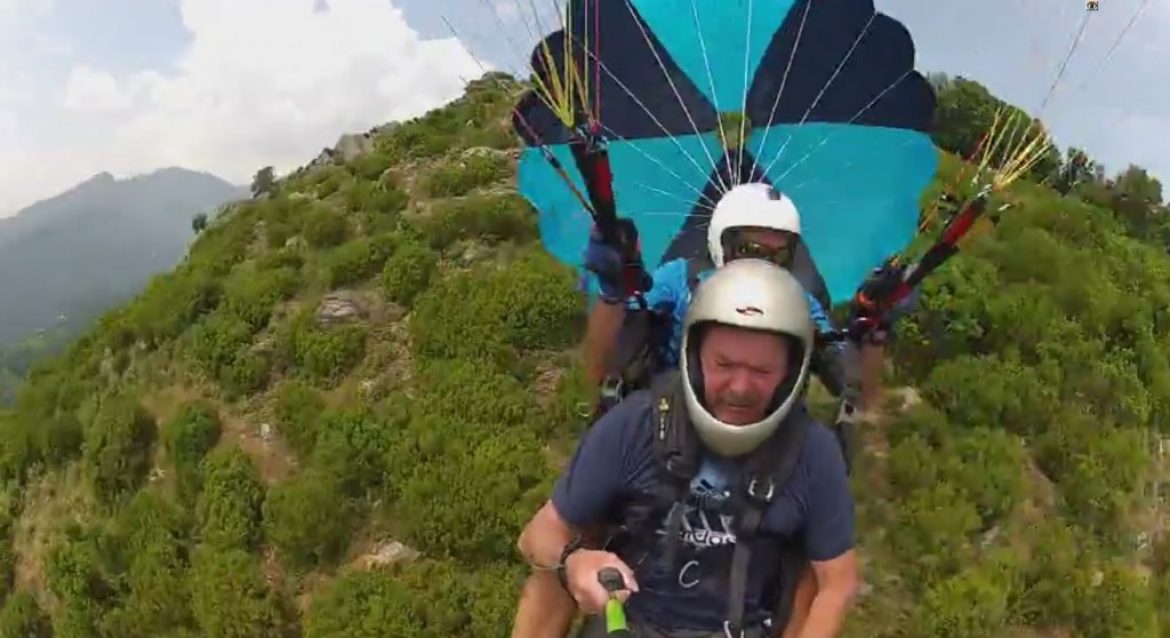 Ouverture accidentelle du secours parapente lors d&rsquo;un décollage en biplace