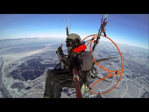 Séjour en paramoteur sur le lac Baïkal (Sibérie)