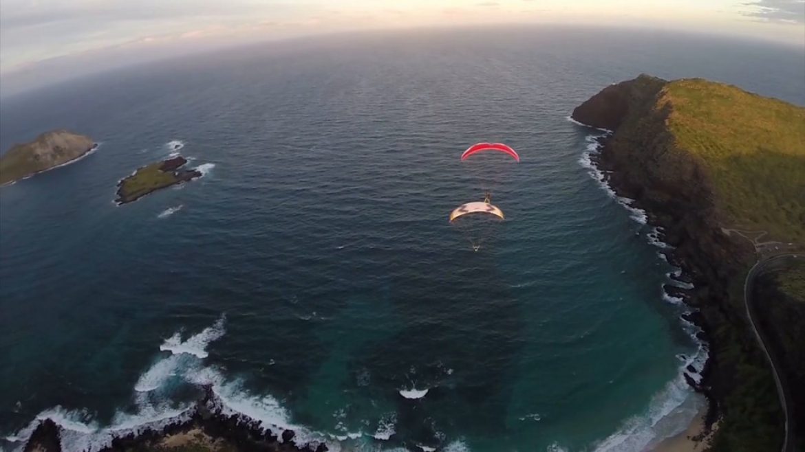 Séjour parapente sur l&rsquo;île Oahu avec Cade Palmer ( Hawaï )