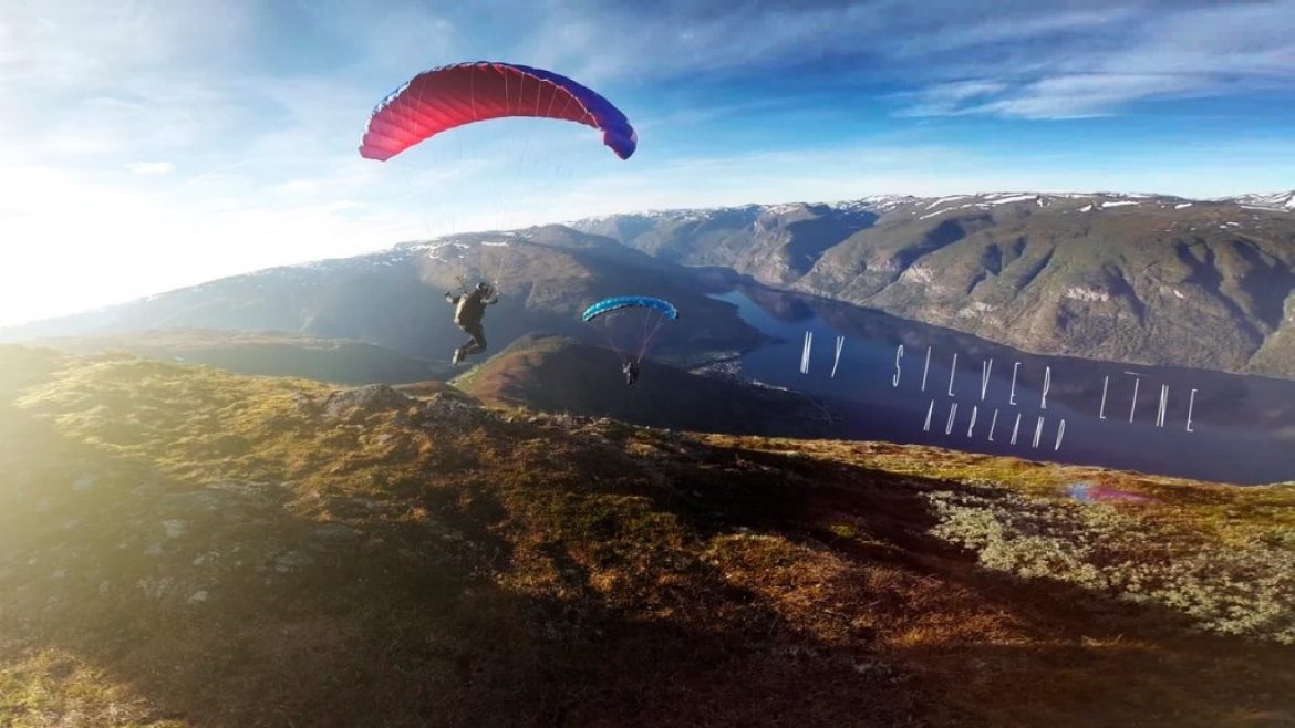 Sessions speedflying avec Marius à Aurland (Norvège)